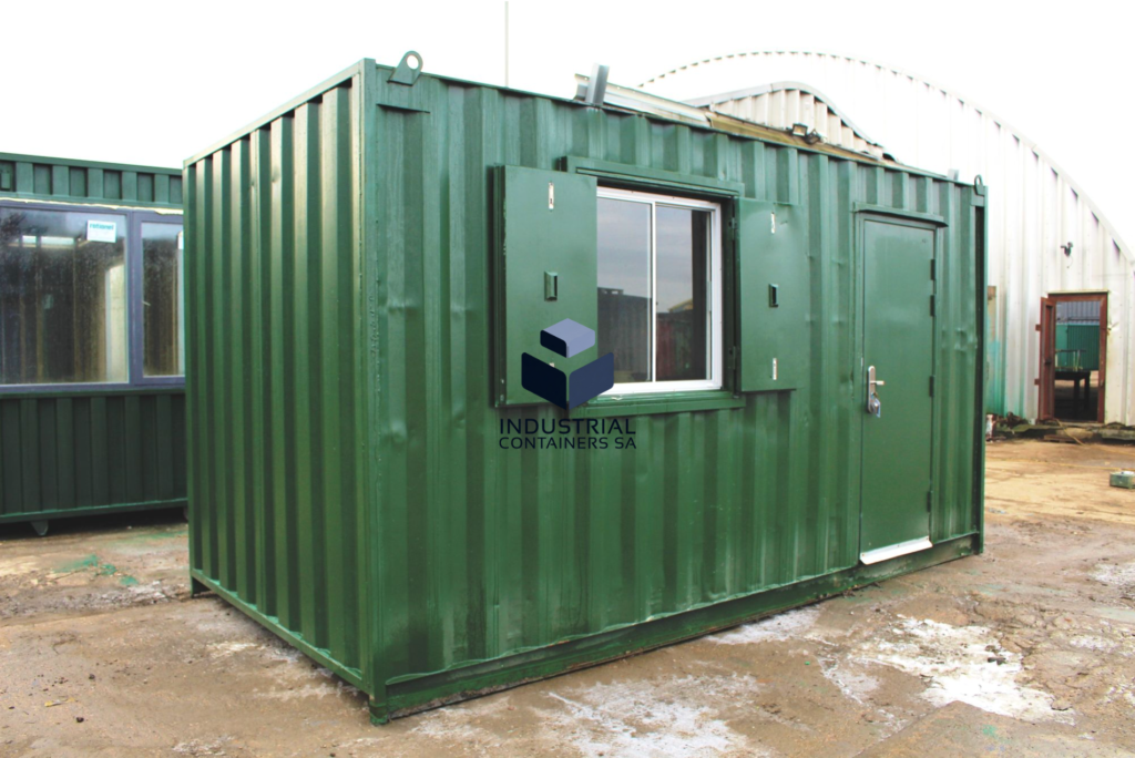 15ft Used Modified Box Office Container for Sale