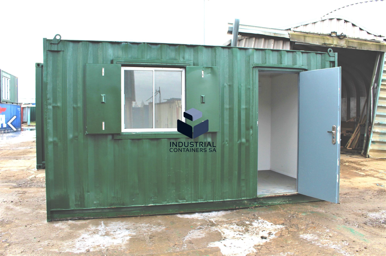 15ft Used Modified Box Office Container for Sale