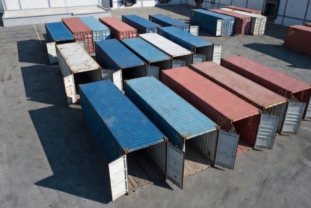 Tunnel Shipping Containers